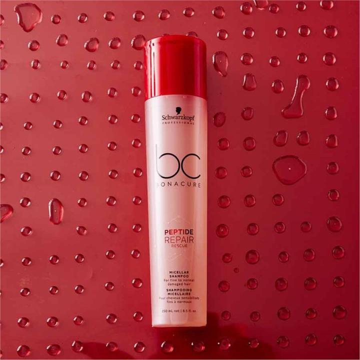 Produktbild Schwarzkopf BC Peptide Repair Rescue - Micellar Shampoo (250 ml, Flüssiges Shampoo)
