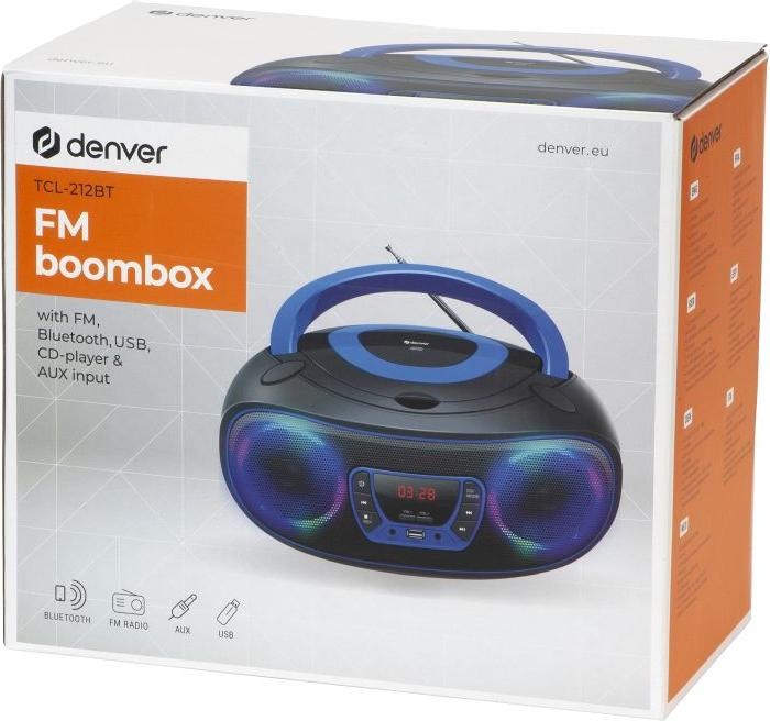 Actual product image Denver TCL-212BT (FM, Bluetooth)
