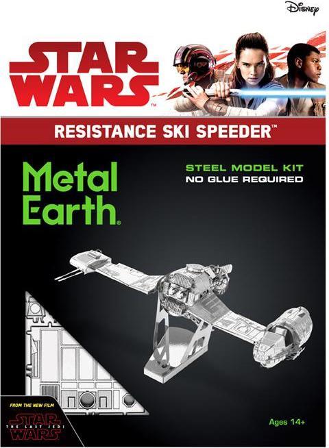 Actual product image Metal Earth constructie speelgoed Star Wars - Resistance Ski Speeder