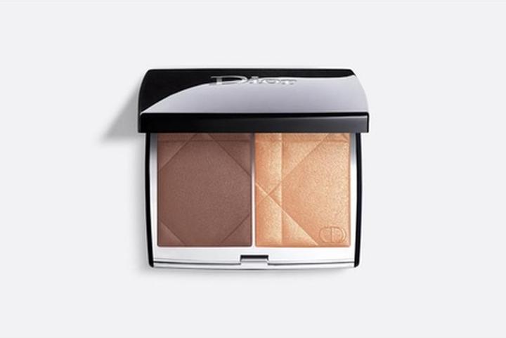 Actual product image Dior Christian Rouge Blush Sculpt & Glow Palette 200 INT24