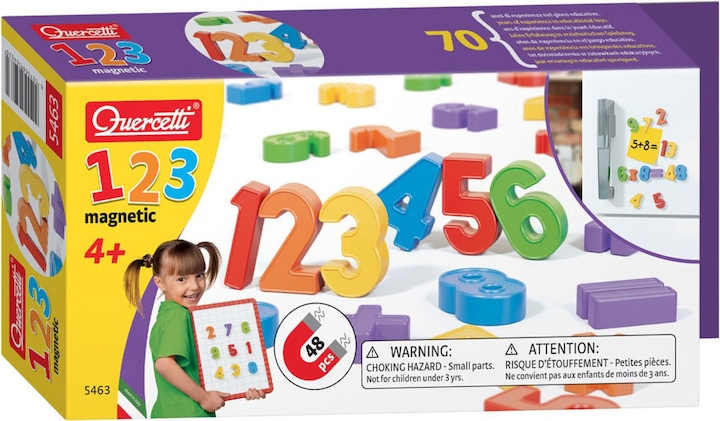 Actual product image Quercetti Magnetic numbers (48 x)