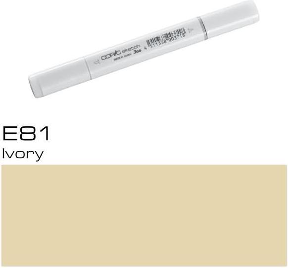 Immagine prodotto Copic Schizzo tipo E - 81 (E81 - Avorio, 1 x)