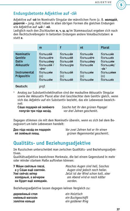 Actual product image Grammatik kurz und bündig Russisch (German, Russian, 2022)