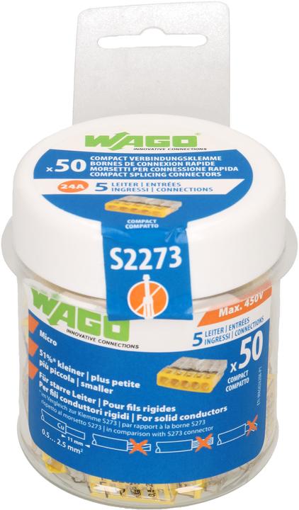 Immagine prodotto Wago Terminale compatto per scatola di giunzione