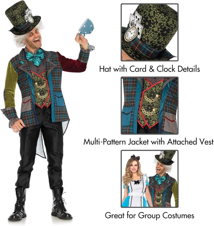 Produktbild Leg Avenue Verrückter Hutmacher - Mad Hatter (L)