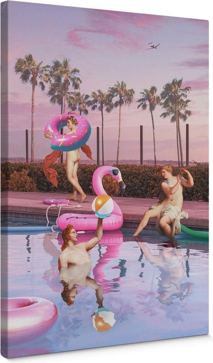 Immagine prodotto Trenddeko Festa in piscina (40 x 60 cm)