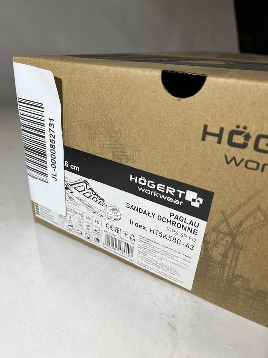 Immagine prodotto Högert PAGLAU sandali protettivi S1PS SR FO nero/verde 42 (42)