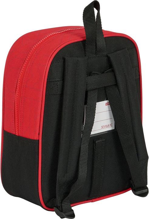 Immagine prodotto Sevilla Fútbol Club Zaino scuola Nero Rosso 22 x 27 x 10 cm