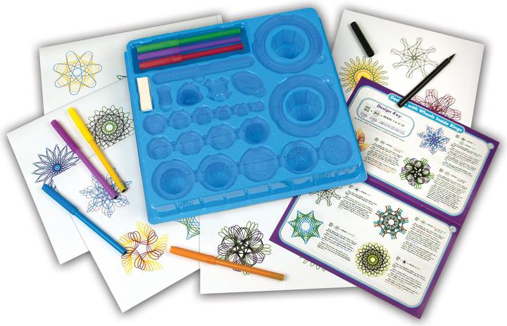 Actual product image Sheny Spirograph game set with markers