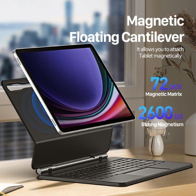 Productafbeelding Dux Ducis MK Series Toetsenbordhoes (Samsung Galaxy Tab S7+, Samsung Galaxy Tab S8+, Samsung Galaxy Tab S9+)