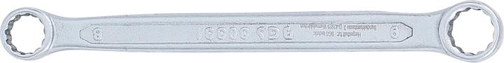 Image du produit BGS Clé polygonales double embouts extra plate 8 x 9 mm (8 mm, 9 mm)