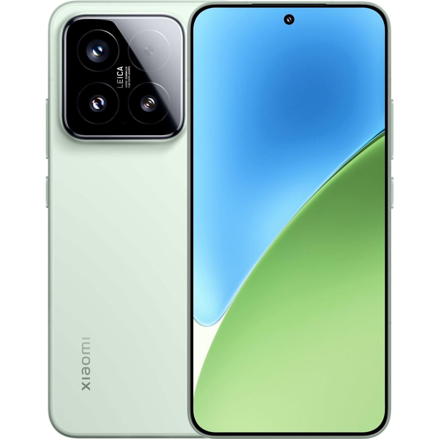 Xiaomi 15 (512 GB, Green, 6.36", Dual SIM, 5G), Smartphone, Grün