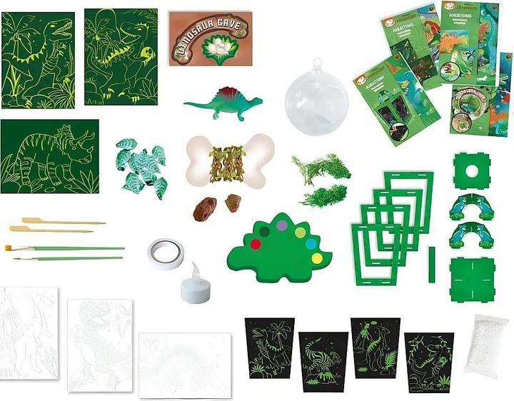 Actual product image Artista Creative Set Dinosaur 4in1