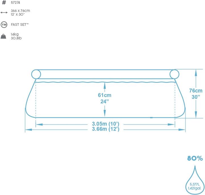 Image du produit Bestway Fast Set