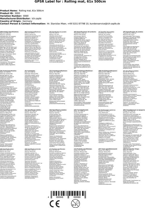 Produktbild Ich-zapfe Rollmatte