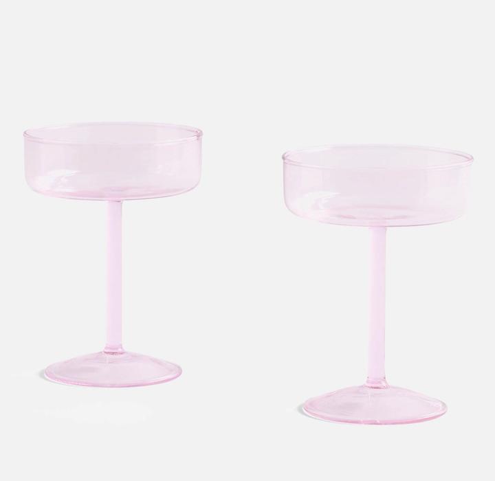 Image du produit HAY Verres à cocktail Tint Coupe Glass, lot de 2, rose (2 dl, 2x, Verres à apéritif)