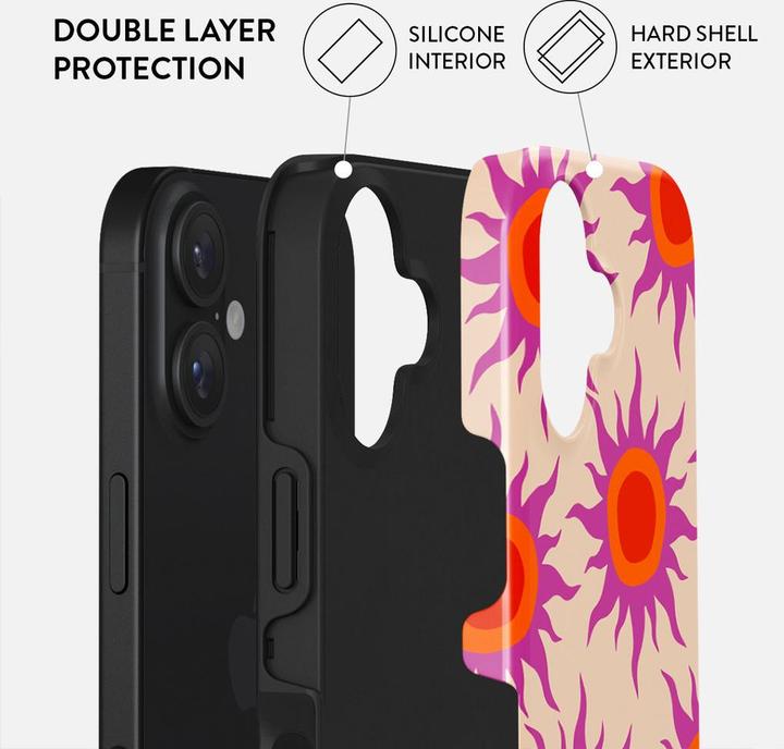 Immagine prodotto Burga Tough Case Apple iPhone 16 - Sunset Glow (Apple iPhone 16)