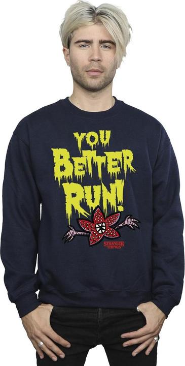 Image du produit Netflix - Sweat STRANGER THINGS YOU BETTER RUN - Homme (S)