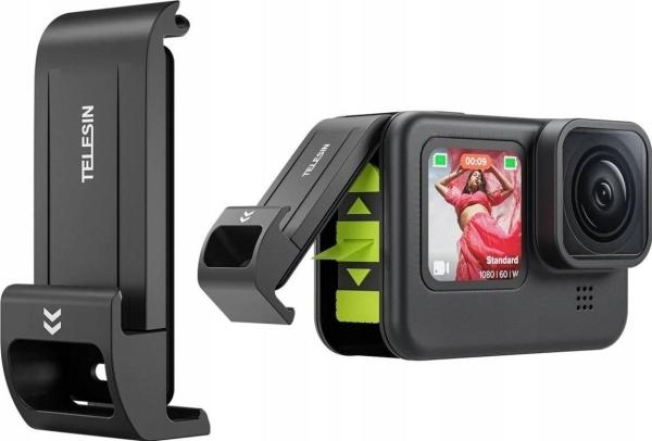 Immagine prodotto Telesin Drzwiczki Ładowania Klapka Baterii Zaślepka Z Otworem Usb-c Do Gopro Hero 11 10 9 / Gp-clc-g11 (Eroe 10, Eroe 9, Eroe 12, Eroe 11)