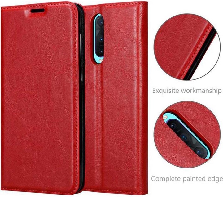 Actual product image Cadorabo Book Invisible Magnet Cover (Oppo R17 Pro)