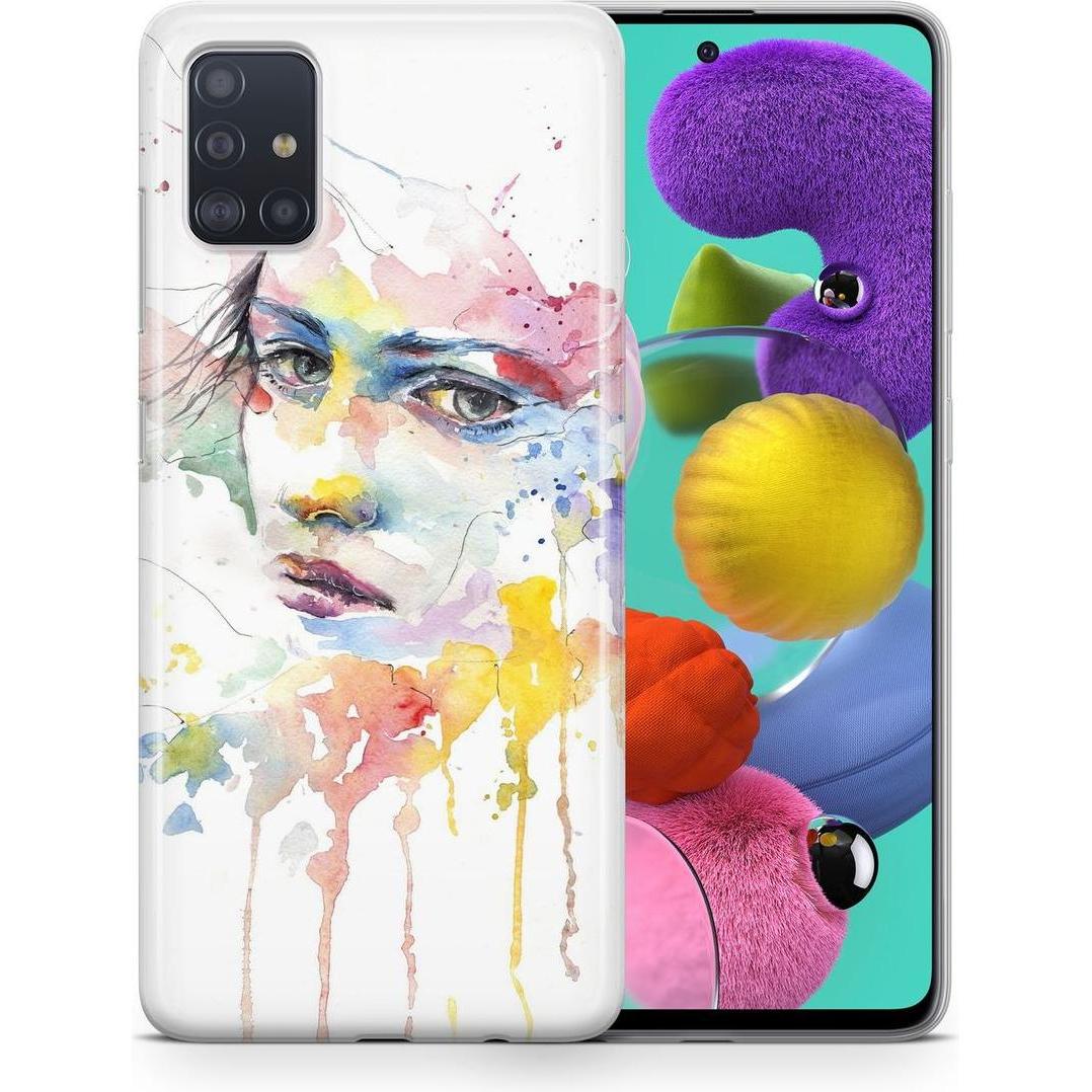 König Design Hülle Handy Schutz für LG V40 ThinQ Case Cover Tasche Bumper Etuis TPU Motiv Neu (LG V40 ThinQ), Smartphone...