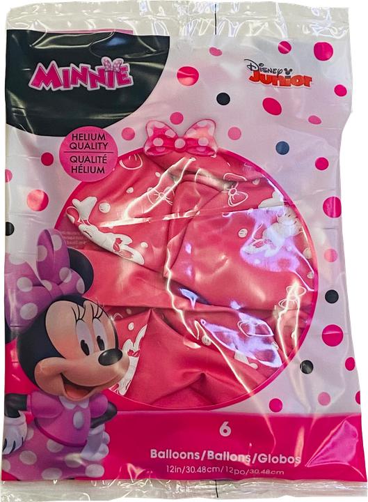 Produktbild Qualatex Minnie-Mouse-Ballons (6 x)