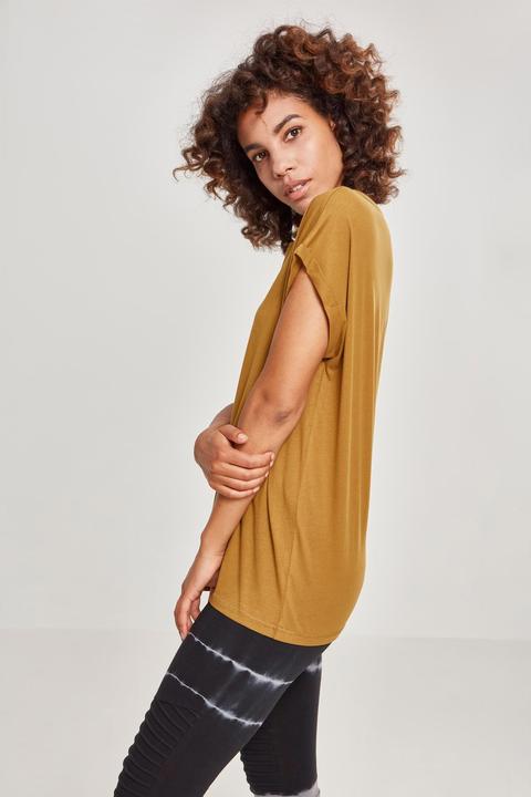 Actual product image Urban Classics Ladies Extended Shoulder Tee (L)