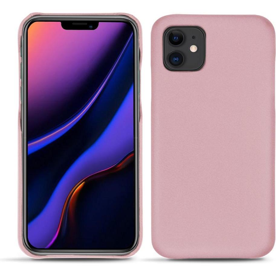 Noreve Lederschutzhülle (Apple iPhone 11), Smartphone Hülle, Rosa