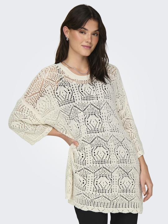 Produktbild Only American Fit Rundhals Tief angesetzte Schulter Pullover Strickpullover (S)