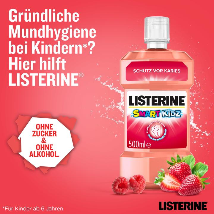 Image du produit Listerine Kids Berry (500 ml, Bains de bouche)