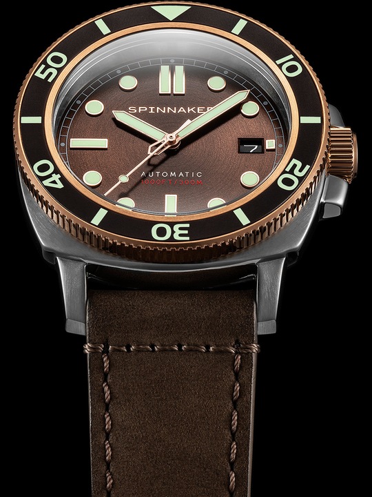 Produktbild Spinnaker SP-5088-04 Hull Diver Automatik 42mm 30ATM (Taucheruhr, 42 mm)