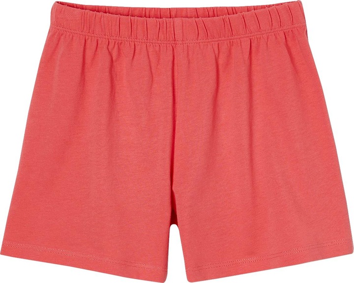 Actual product image Vertbaudet 2er-Pack Mädchen Sommer-Schlafanzüge Regenbogen & Flamingo, mit Recycling-Baumwolle (140)