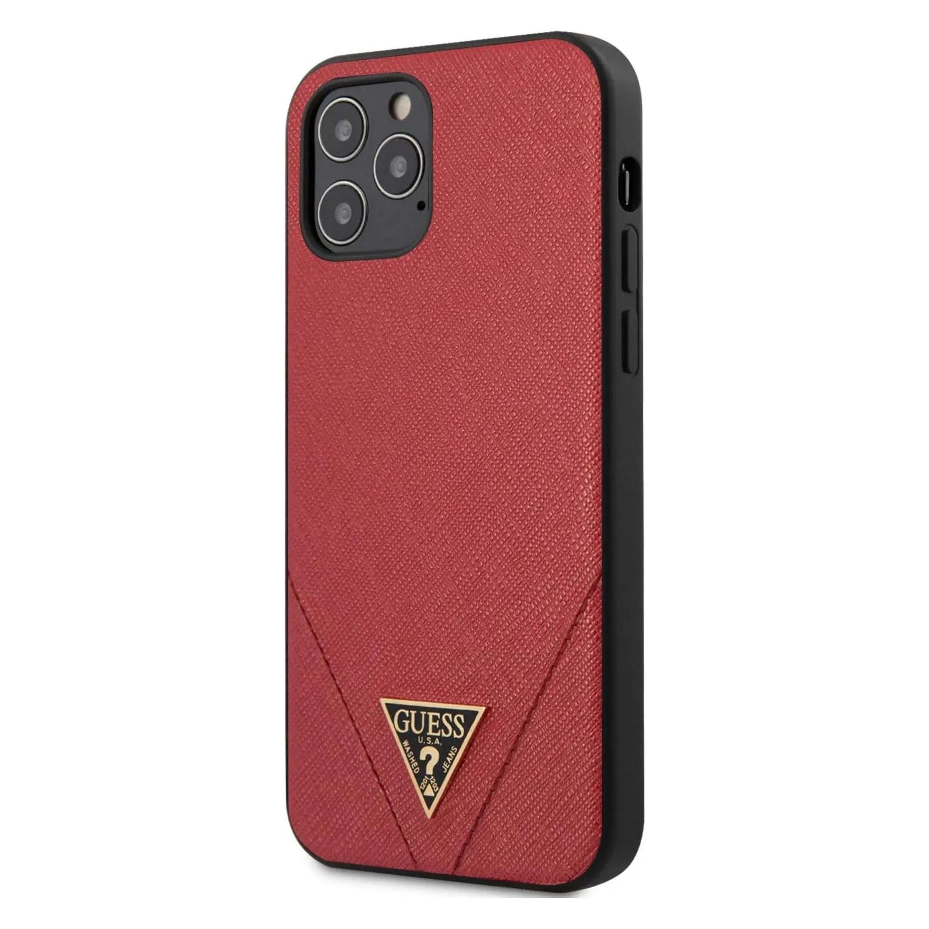 Guess Case (Apple IPhone 12 Pro Max), Smartphone Hülle, Rot
