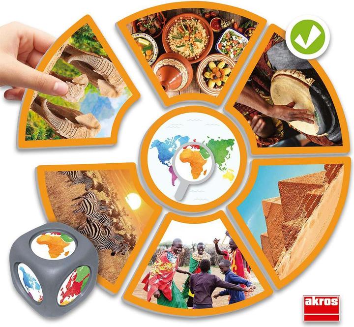 Actual product image Akros Interdidact Discover the continents (3 - 8 years)