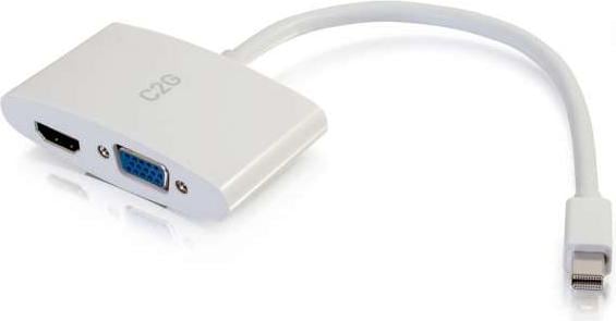 Immagine prodotto C2G 20 cm da Mini DisplayPort a HDMI o VGA (Mini DP, 20.30 cm)