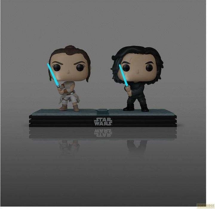 Immagine prodotto Funko Star Wars POP! Movie Moments Vinyl Wackelkopf Figuren Doppelpack Kylo & Rey 9 cm