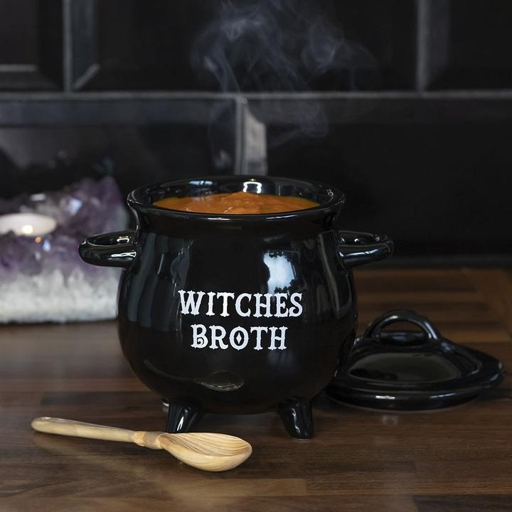 Actual product image Something Different Kettle Soup Bowl Witches Broth Porcelain