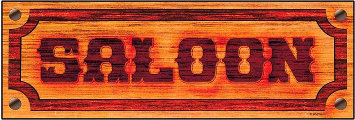 Actual product image Widmann Wall decoration saloon (1 pcs.)