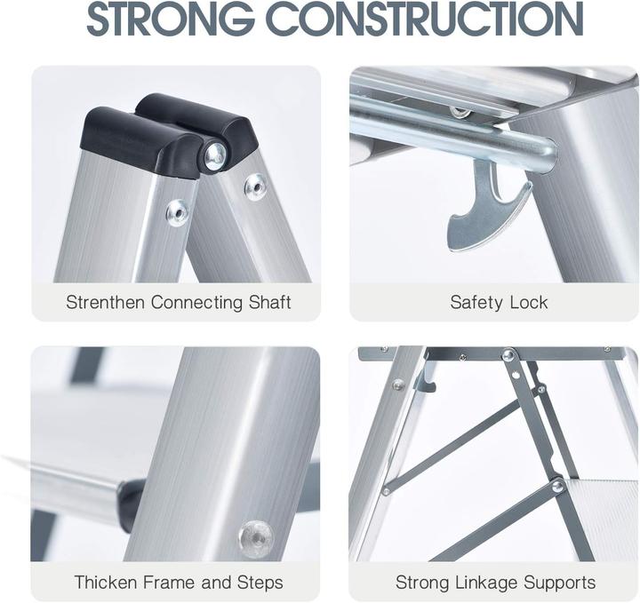 Actual product image Kingrack Stepladder (Folding step, 89 cm)