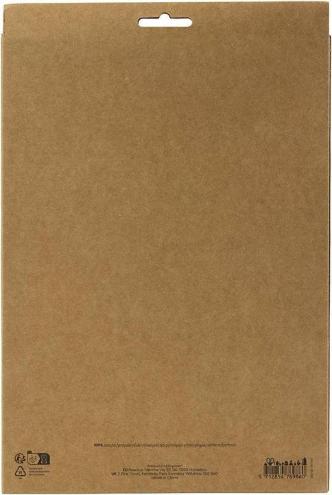 Immagine prodotto Creativ Company Bastelfilz 10 Stück, Sortiert, Halloween Farben