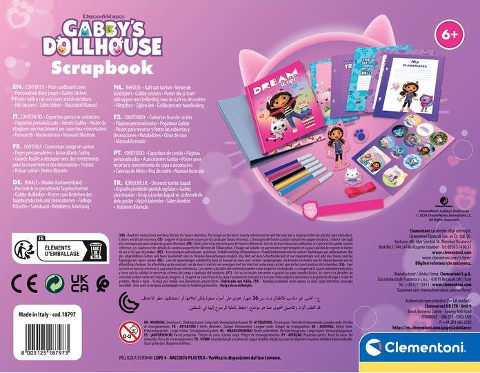 Produktbild Clementoni Gabby's Dollhouse - Scrapbook (18797)