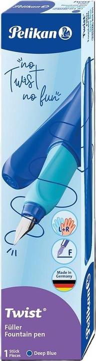 Immagine prodotto Pelikan Fp Twist P457 Deep F +1 GTP in scatola (Blu, 1 x)