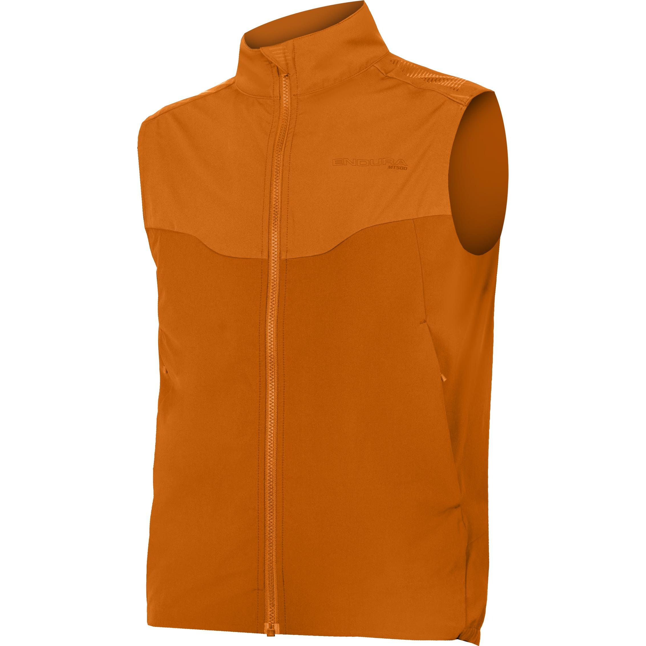 Endura, Herren, Velojacke, MT500 Spray Weste (XXL), Orange, XXL