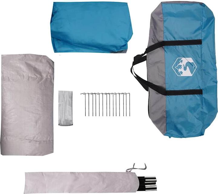 Actual product image vidaXL Rashid (Dome tent, 4 kg, 4 persons)