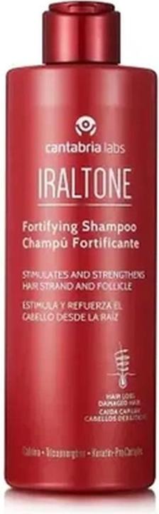 Cantabria Labs IRALTONE Shampoo Fortificante Stimola e Rinforza 400ml (400 ml, Shampoo per pidocchi)