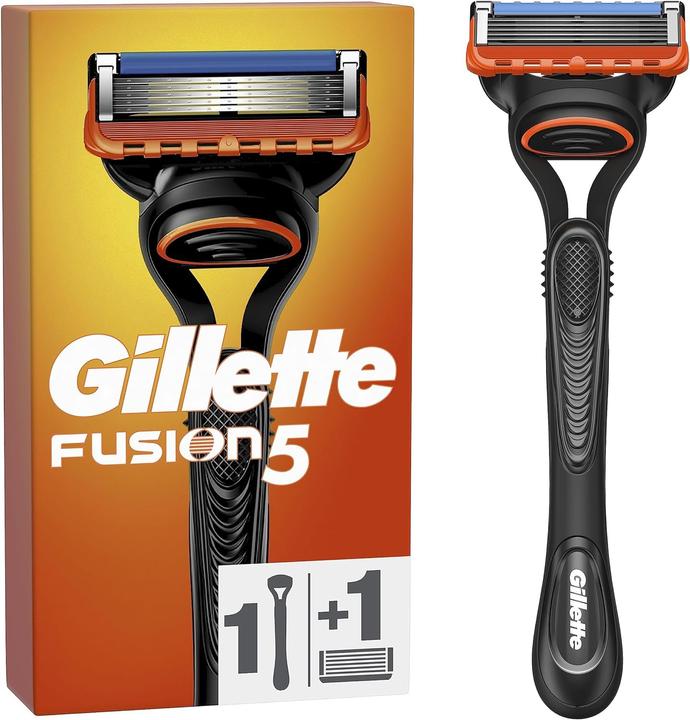 Actual product image Gillette Fusion5 Men's Shaver with 1 Razor and 1 Blade Refill