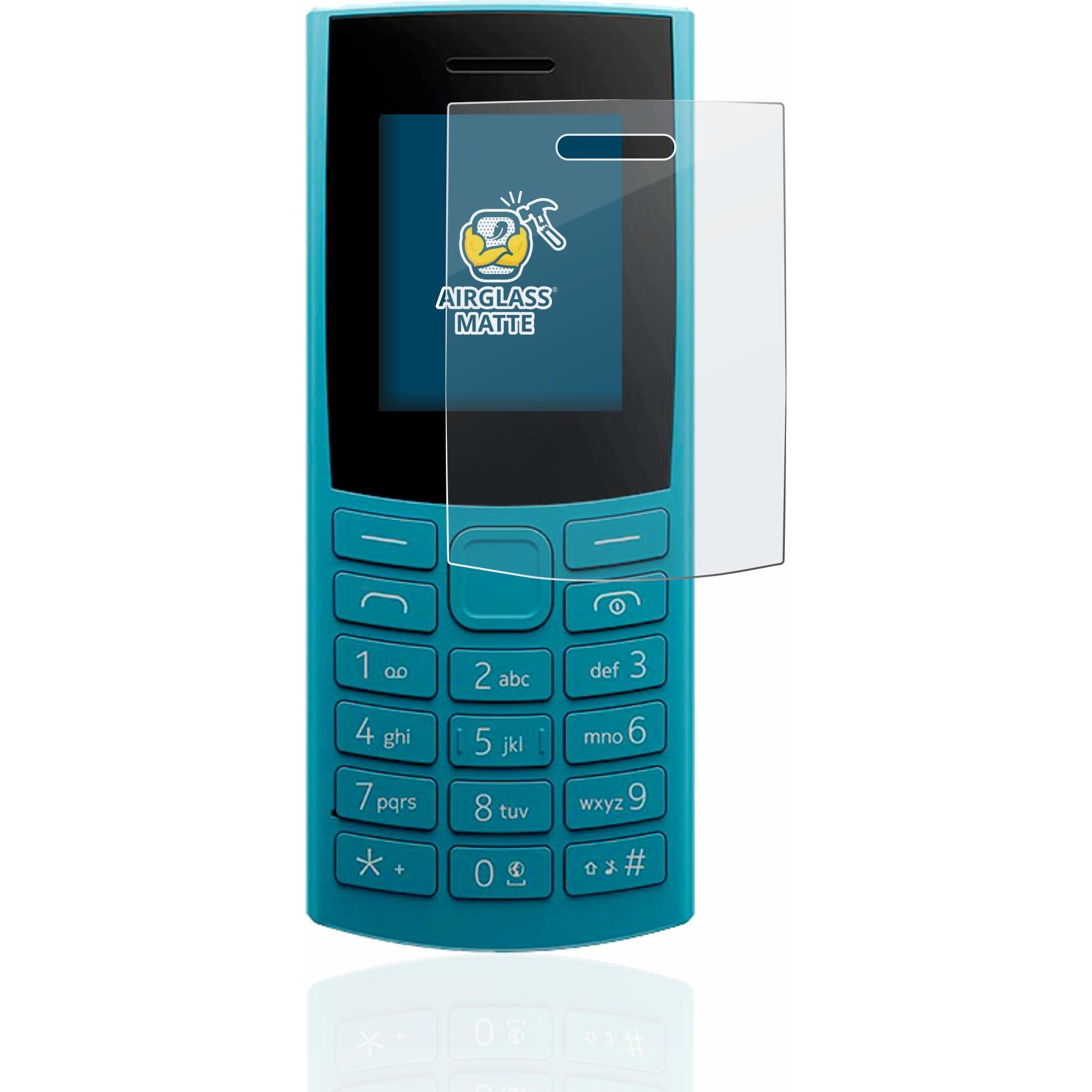 Thumbnail - BROTECT AirGlass Panzerglasfolie Matt (1 Stück, Nokia 105), Smartphone Schutzfolie, Grau