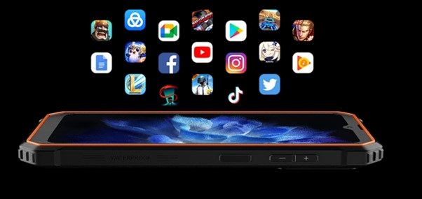 Image du produit Blackview APPAREIL MOBILE BV4800/3/64GB ORANGE (64 Go, Noir / Orange, 6.56", Double SIM, 13 Mpx, 4G)