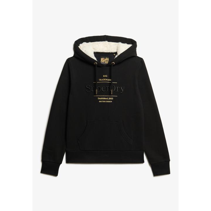 Image du produit Superdry sweatshirt à capuche luxe metallic logo (XS)