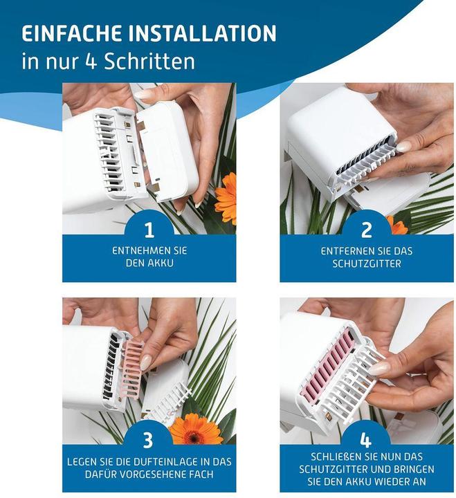 Image du produit Bellaria Air Cube diffuseur de parfum, lot de 2 Flower Breeze